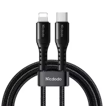 کابل تایپ سی به لایتنینگ مک دودو Mcdodo ca-5630 توان 36 وات طول 0.2 متر