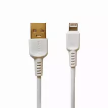 کابل شارژ لایتنینگ بارد مدل c108 مناسب آیفون 5 تا 11 طول ۱ متر غیراصل