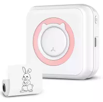 پرینتر حرارتی بی مدل Mini Printer طرح گربه