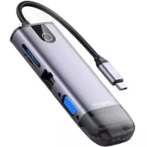 هاب شارژر تایپ سی 10 پورت مک دودو مدل HU-7420